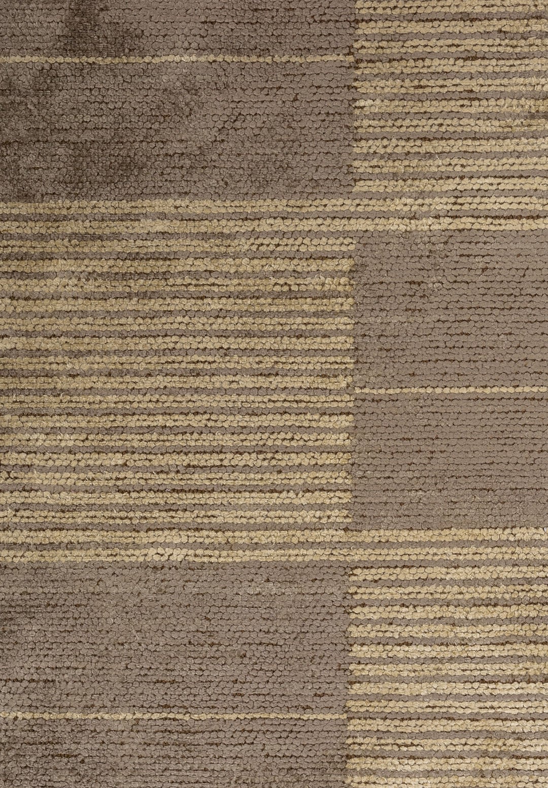 GLITCH DARK GREY - CREAM RUG
