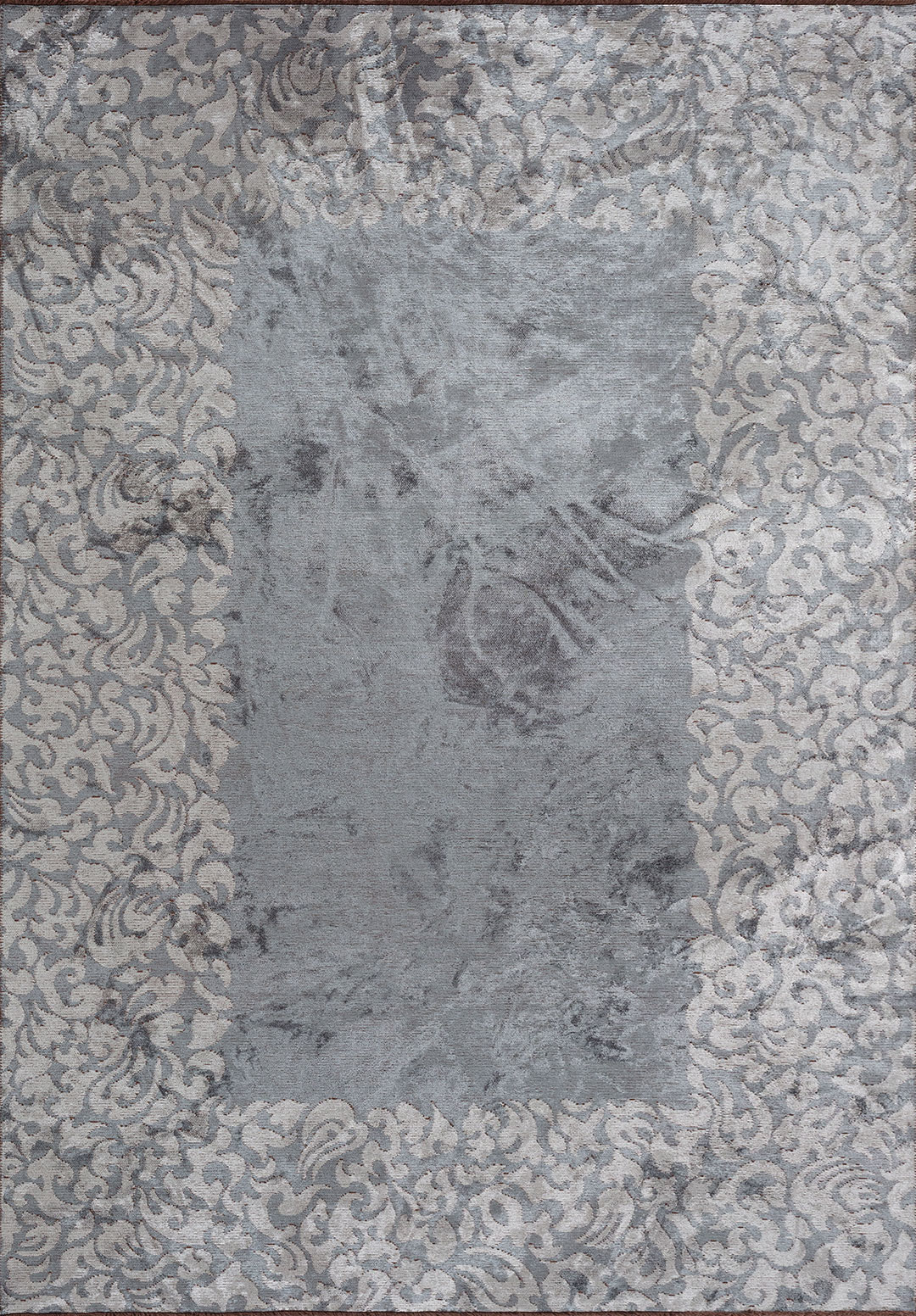 GARDENIA ICE BLUE - BLUE RUG