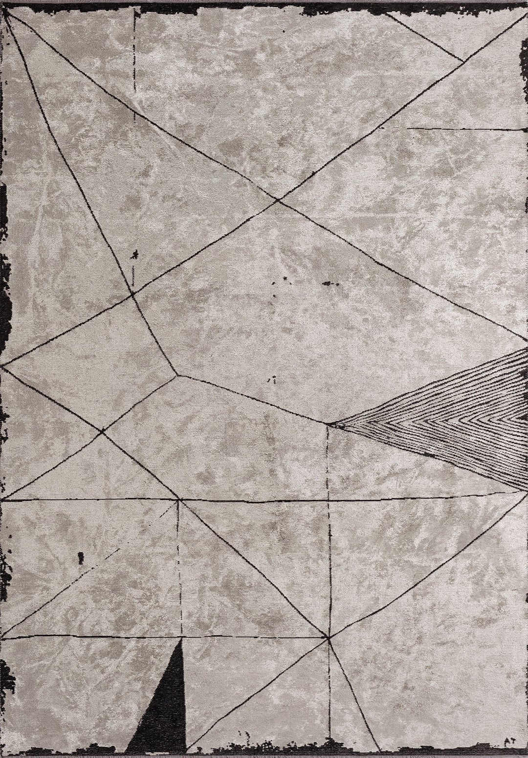 ASTRO BLACK - BONE RUG