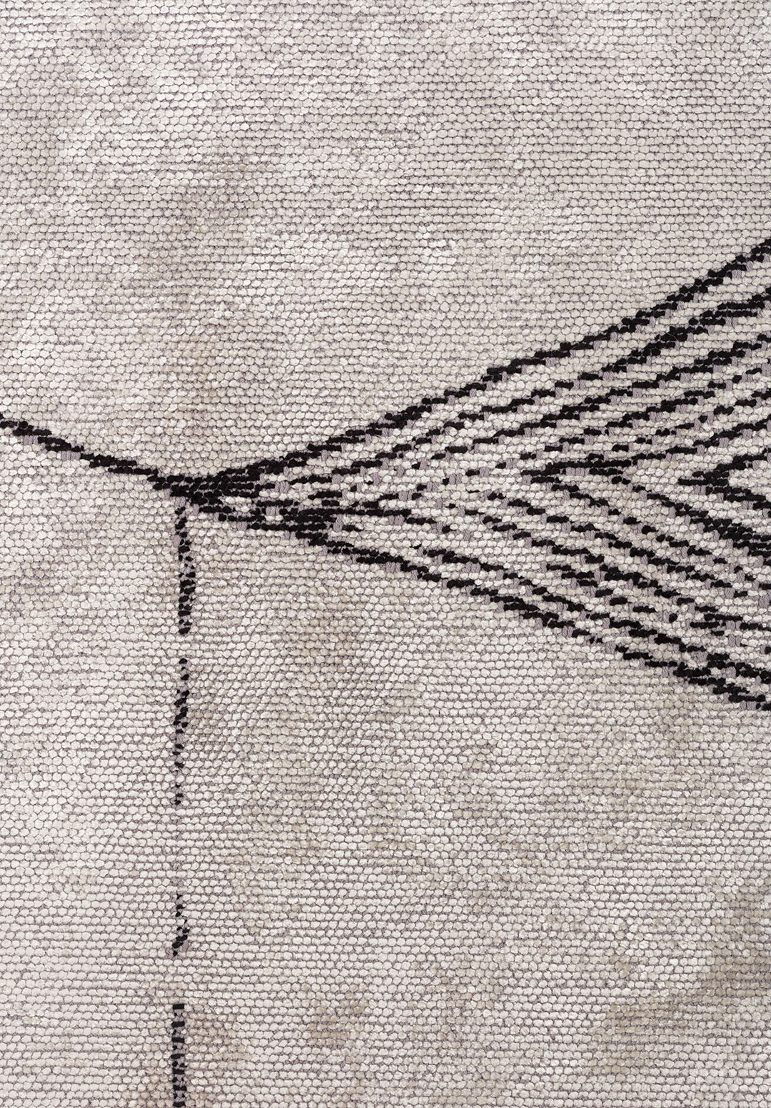 ASTRO BLACK - BONE RUG