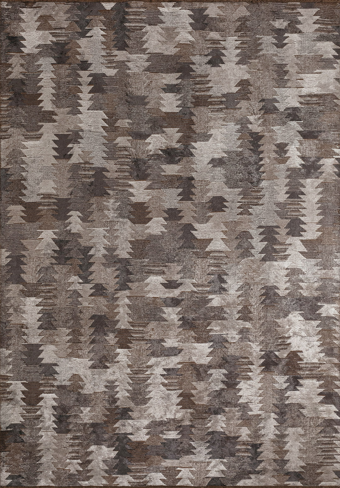 CLAN LIGHT GREY - DARK GREY - CHARCOAL RUG
