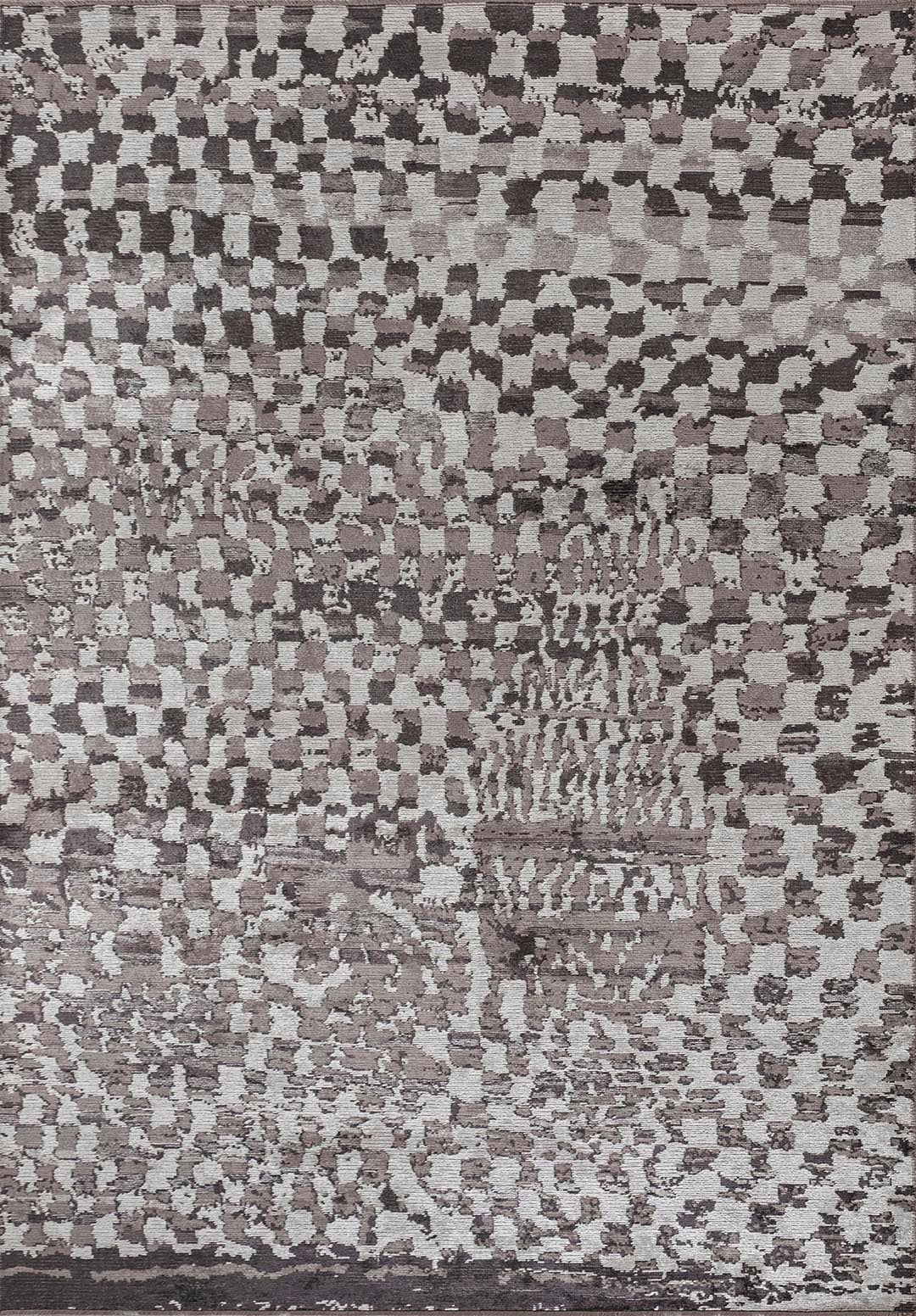 SAHARA CHARCOAL - BONE - DARK GREY RUG
