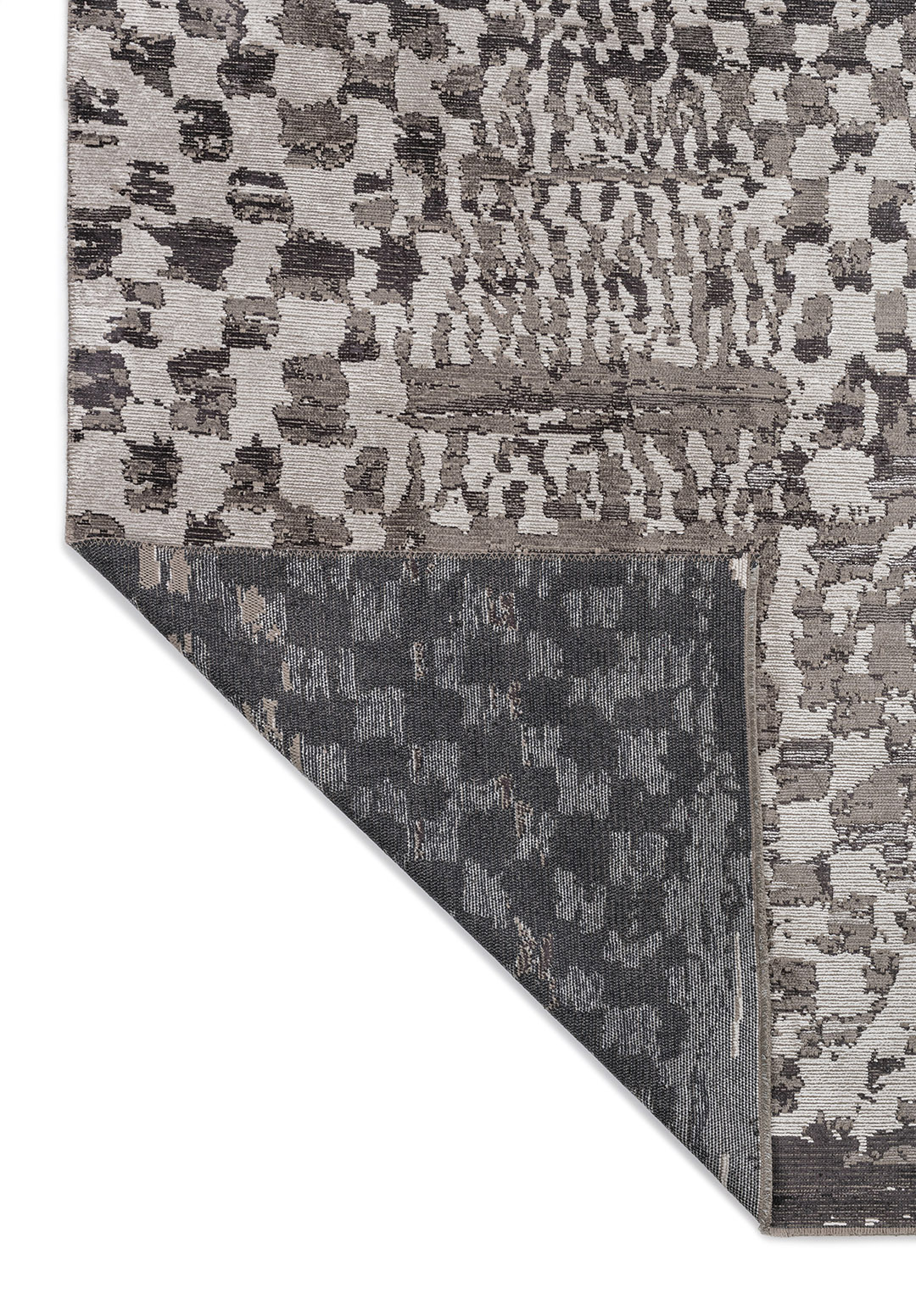 SAHARA CHARCOAL - BONE - DARK GREY RUG