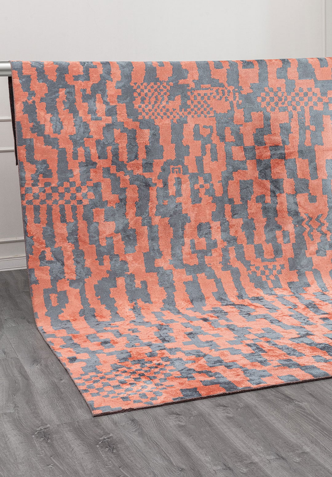 SHIMMER AÇIK MERCAN - MAVİ HALI