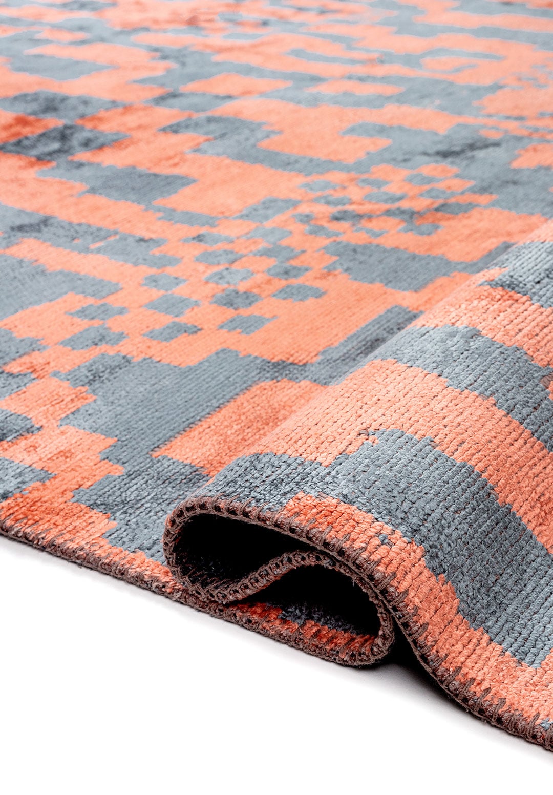 SHIMMER AÇIK MERCAN - MAVİ HALI