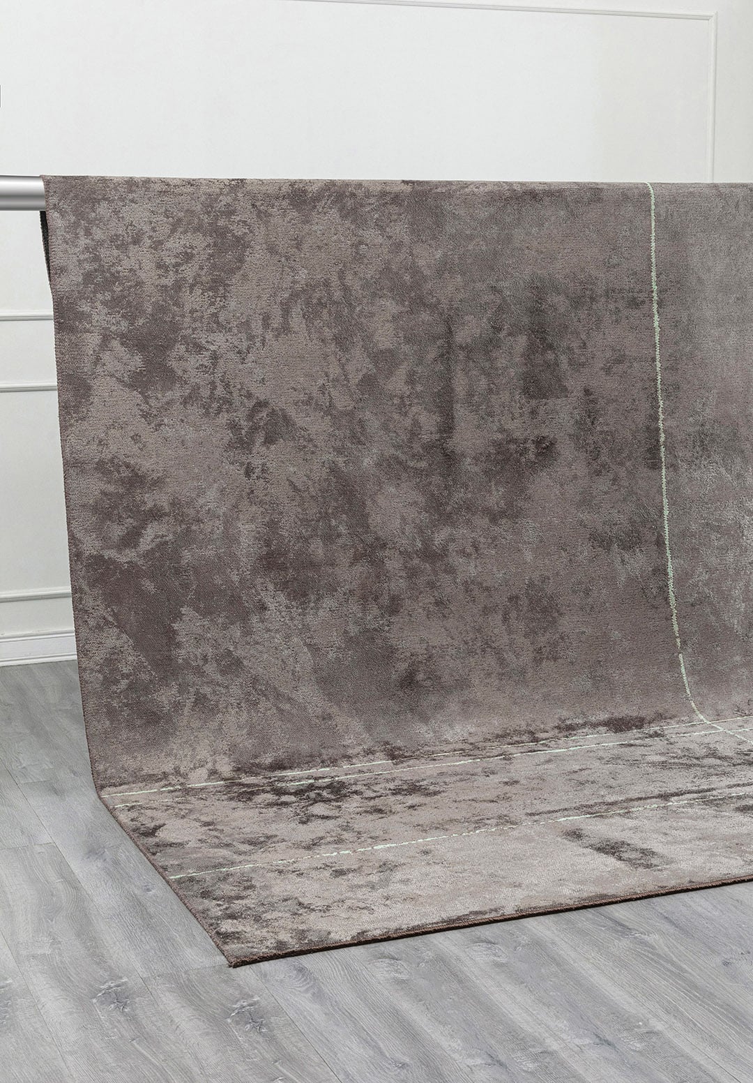 TRAIL RIVER GREEN - ANTHRACITE RUG