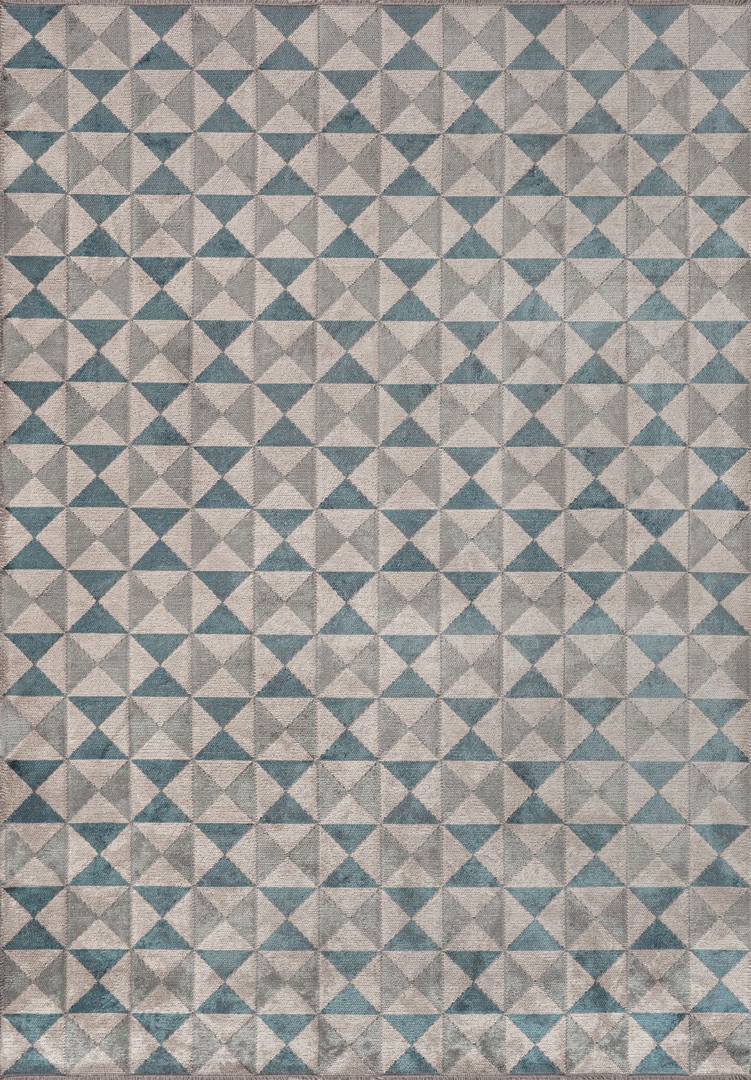 TETRA PETROL - BLUE - BONE RUG