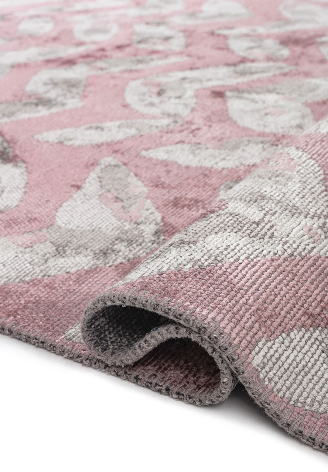 NOVA DAMSON - GREY - BONE RUG