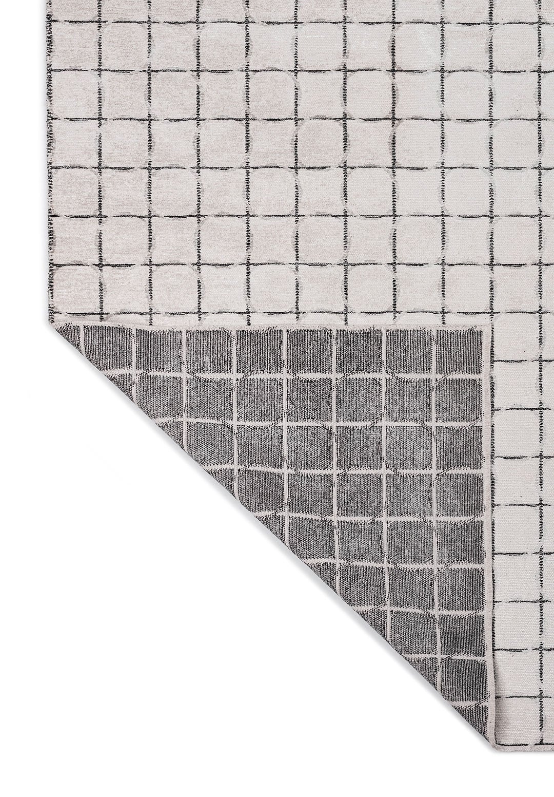 EQUINOX BLACK - LIGHT GREY - ECRU RUG