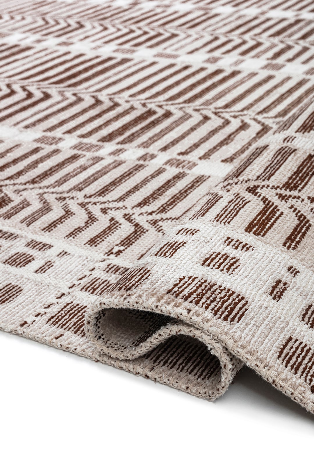 INCA KOYU KAHVE - TAŞ - EKRU HALI