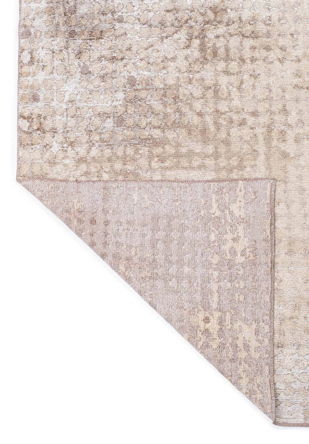 DOTS WHITE - DARK GREY - BEIGE RUG