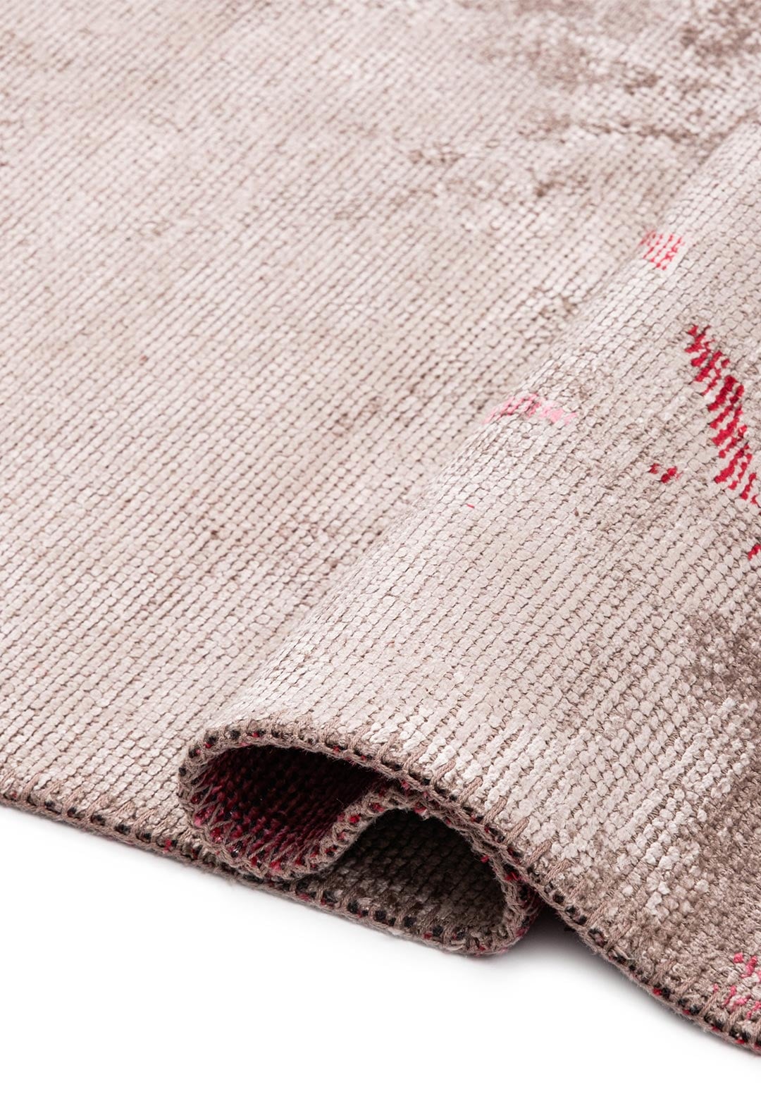 CRACK MAGENTA - PINK - GREY RUG