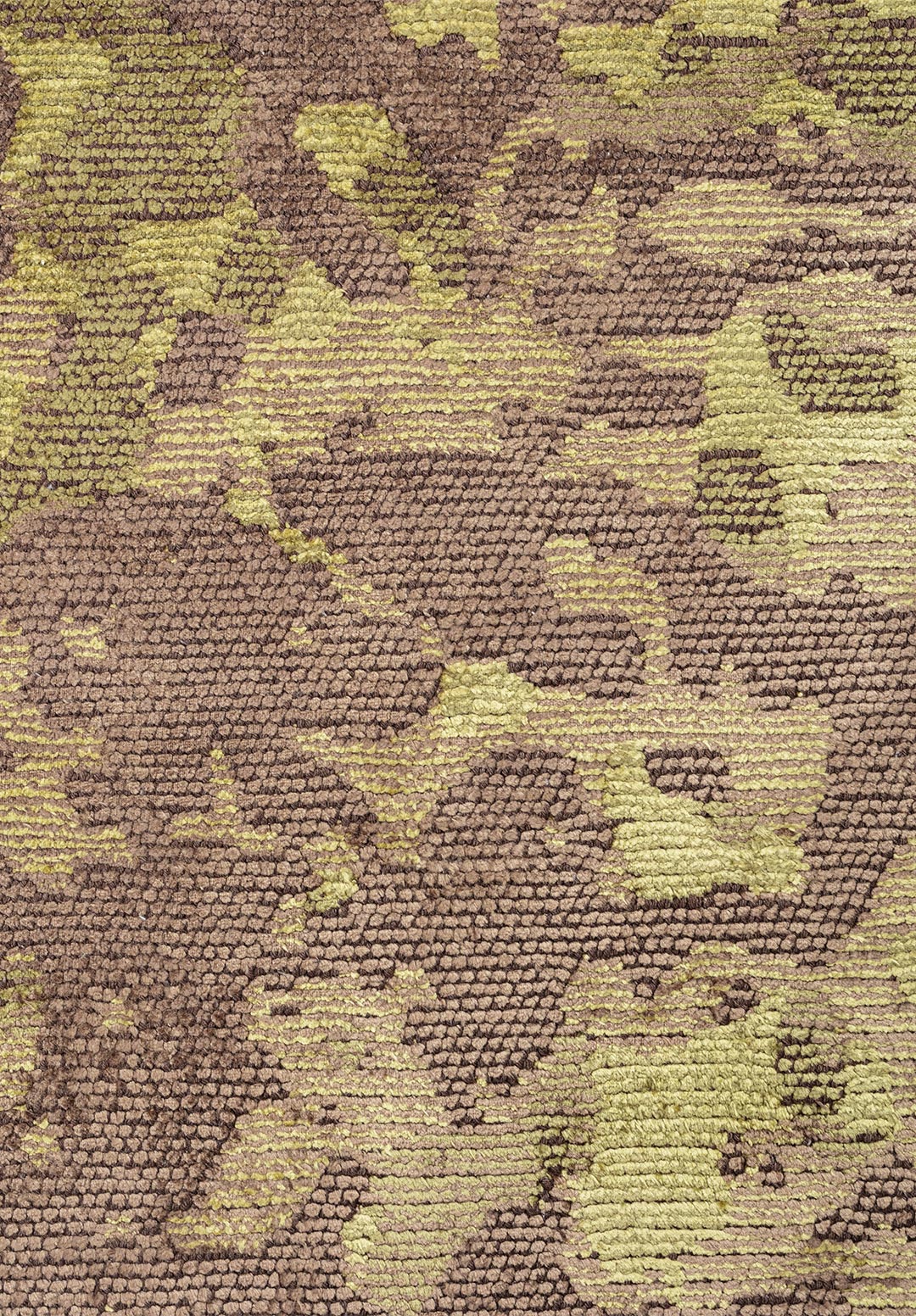 FLASH GREEN - OLIVE GREEN - MINK RUG