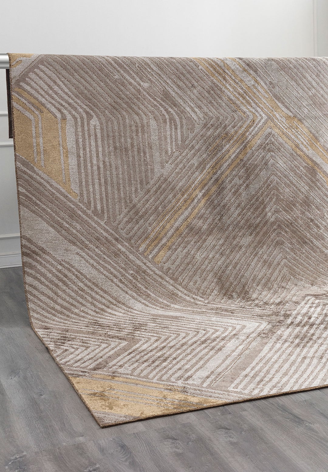 CAVERN DARK GREY - DARK BEIGE - GREY - LIGHT GREY RUG