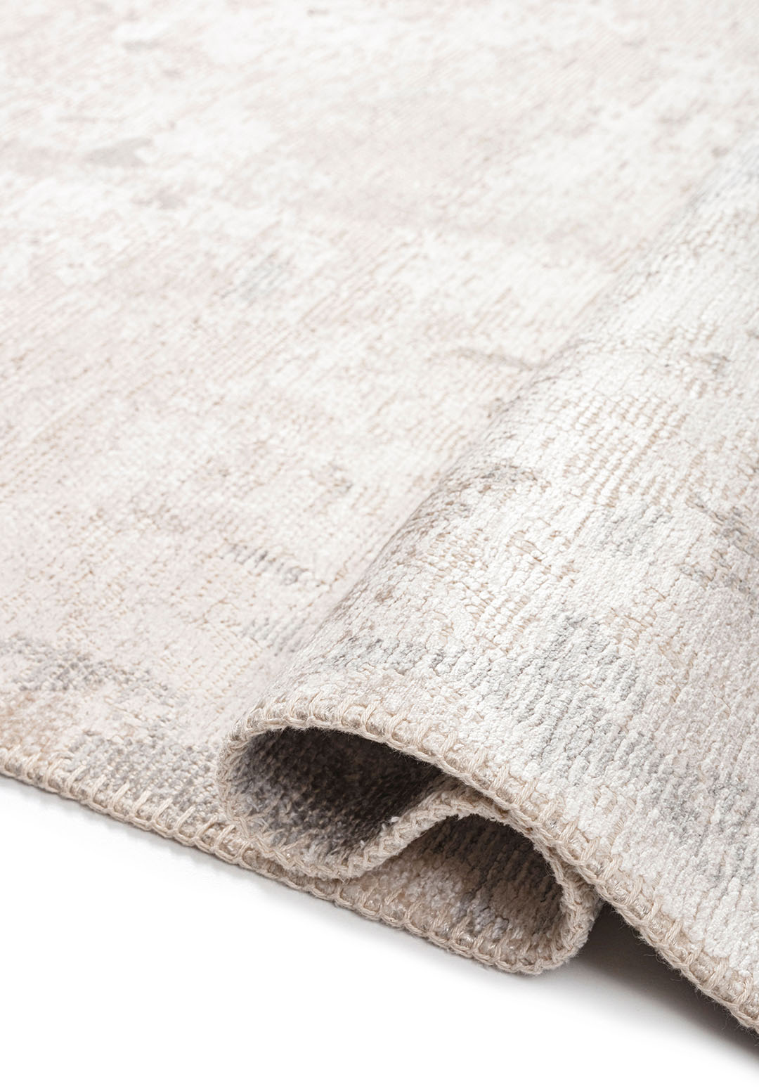 SERENITY ECRU - LIGHT GREY RUG