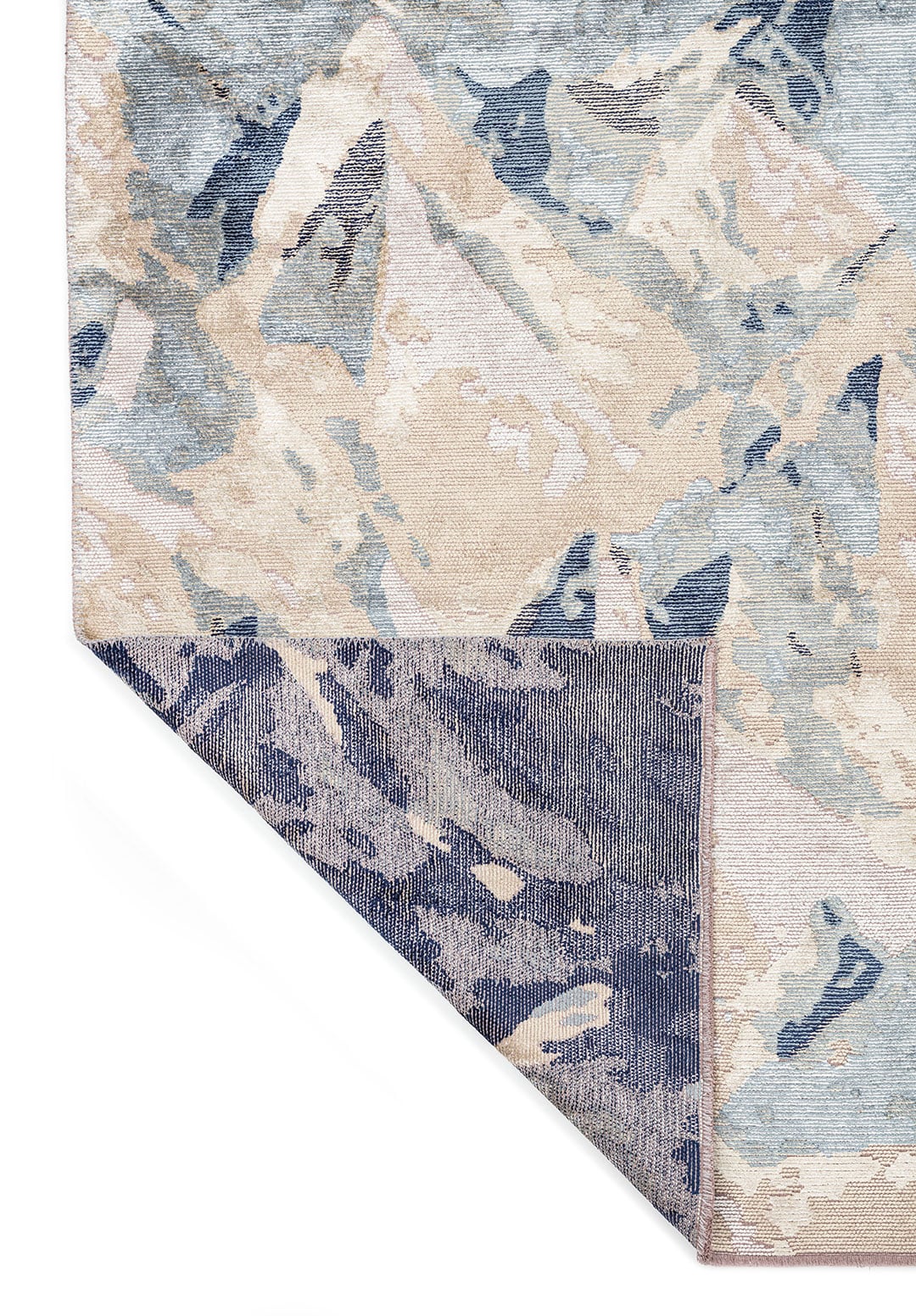 UTOPIA BONE - BEIGE - BLUE - DARK NAVY RUG