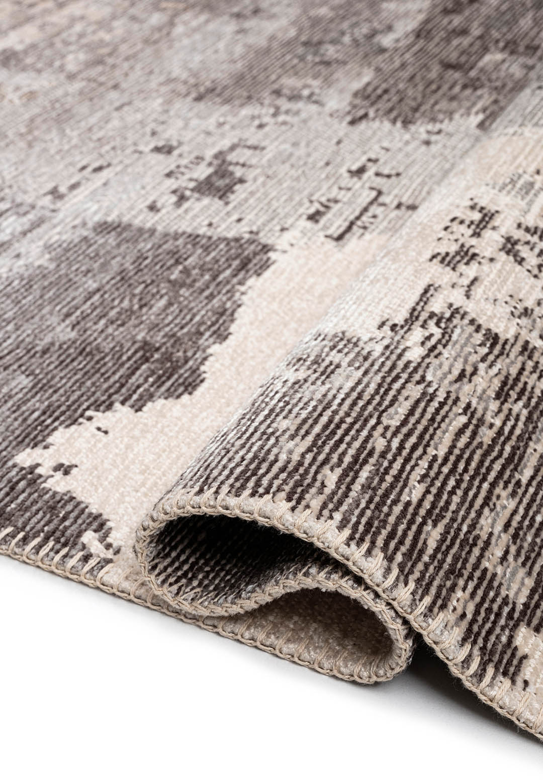 LUSH LIGHT GREY - GREY - DARK GREY - ECRU - LIGHT CREAM - STONE RUG