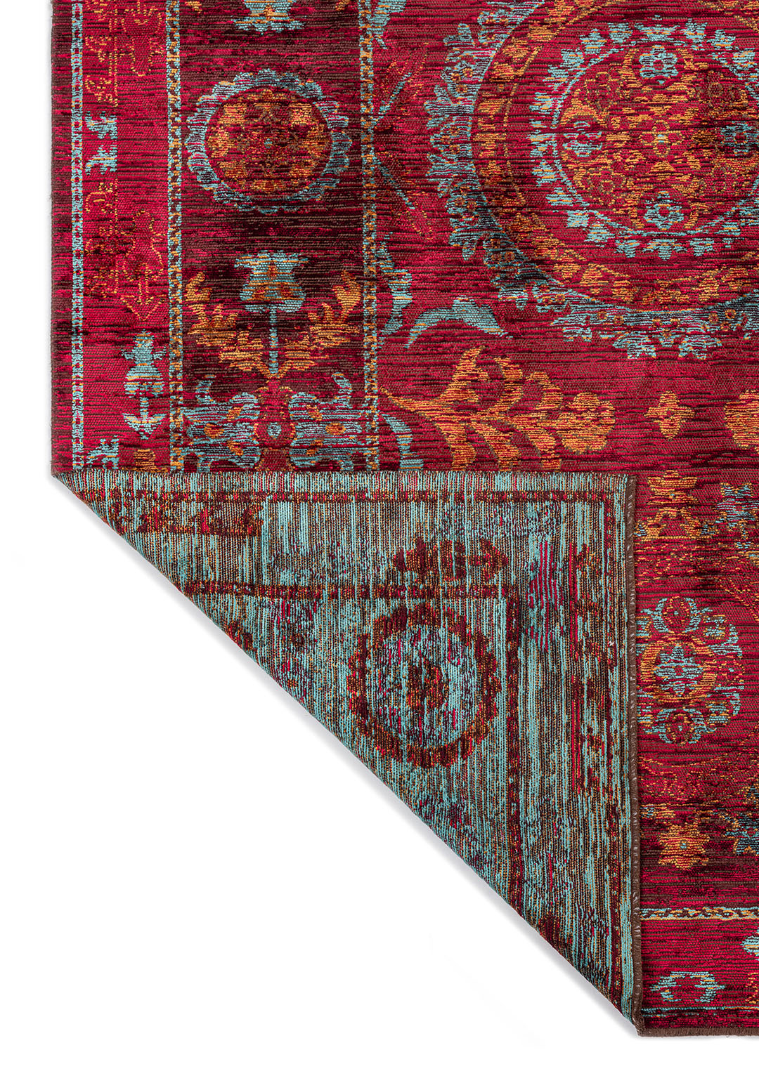 PALACE MUSTARD - TURQUOISE - MAGENTA - CHERRY RUG