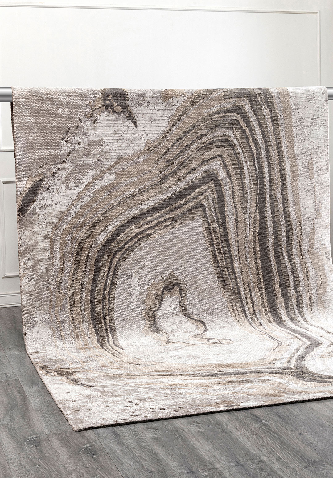 SMOKE BONE - LIGHT GREY - BEIGE - ANTHRACITE RUG