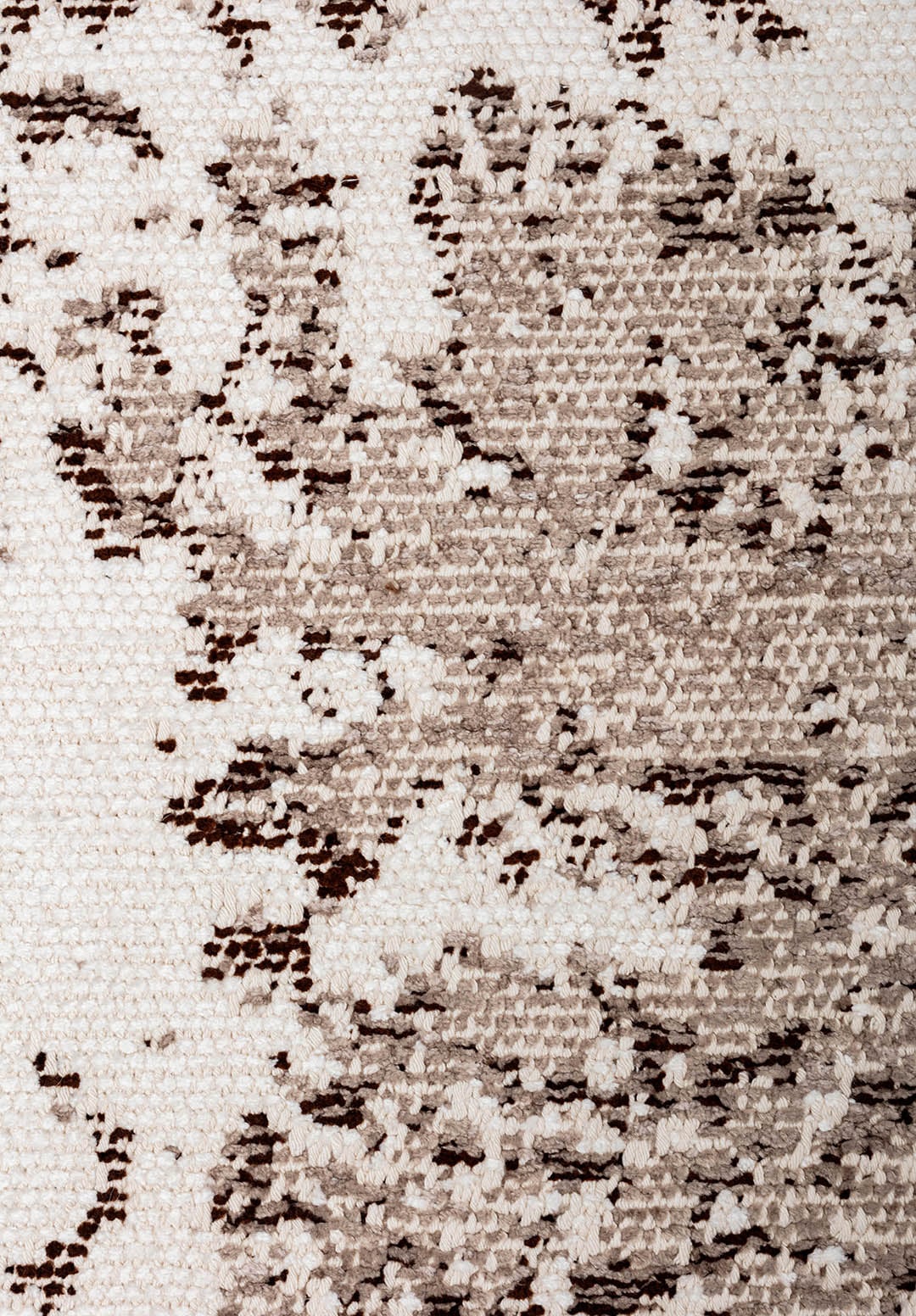 ASTRA WHITE - STONE - NOUGAT - DARK BROWN RUG