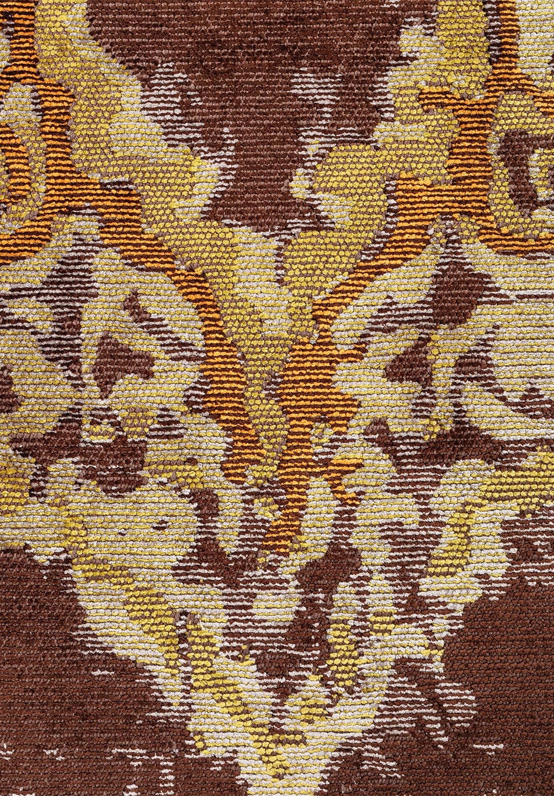 FRESCO DARK BROWN - MUSTARD - GREY - KIWI RUG