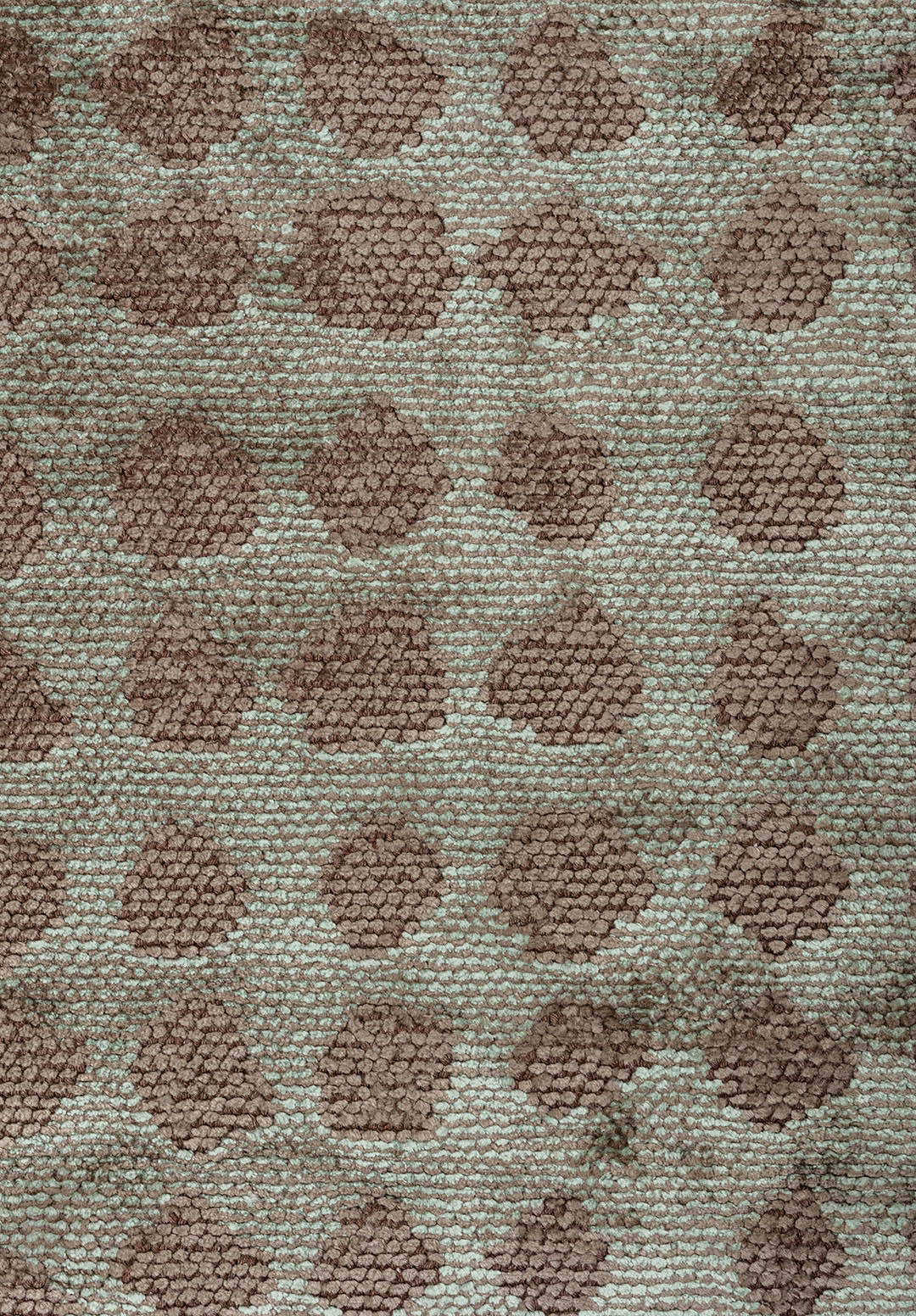 DOTS RIVER GREEN - KHAKI RUG