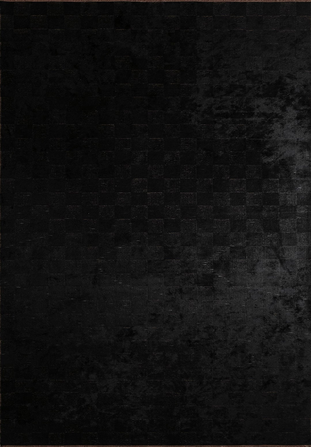 CHECKERS BLACK RUG