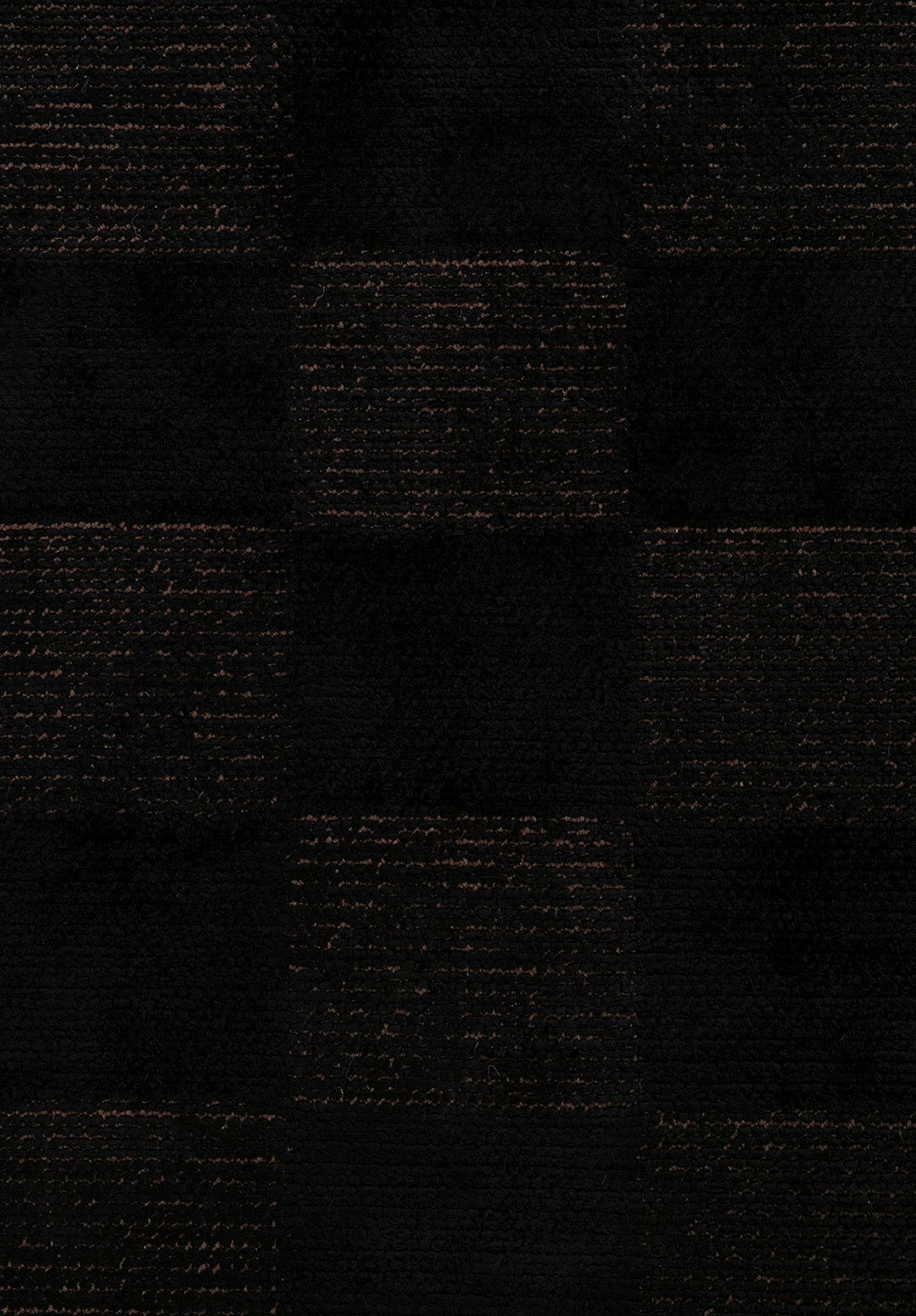 CHECKERS BLACK RUG