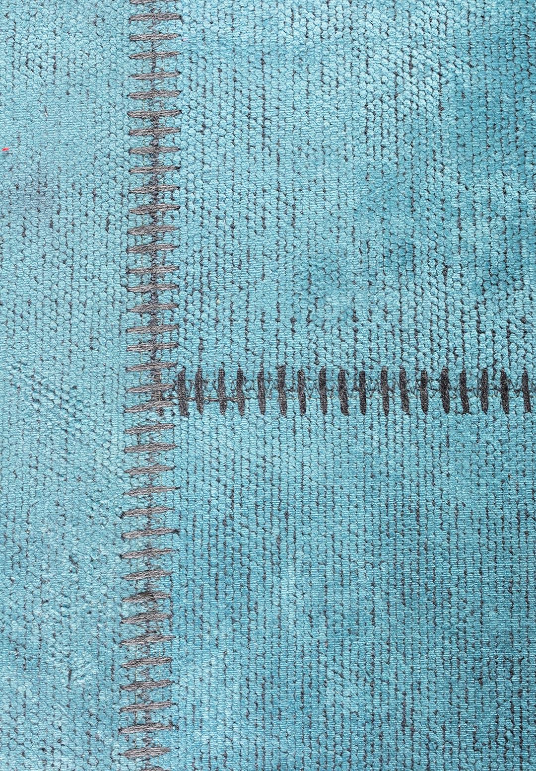 PATCH TURQUOISE RUG