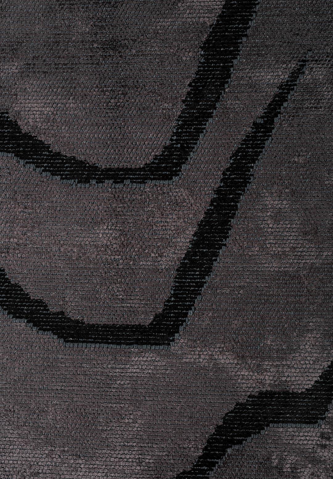 CHELSEA BLACK - CHARCOAL - GREY RUG