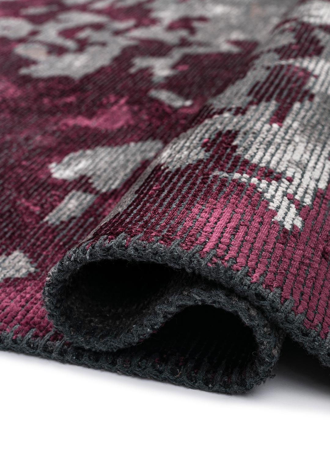 VALENCIA KOYU MÜRDÜM - KOYU GRİ - AÇIK GRİ HALI