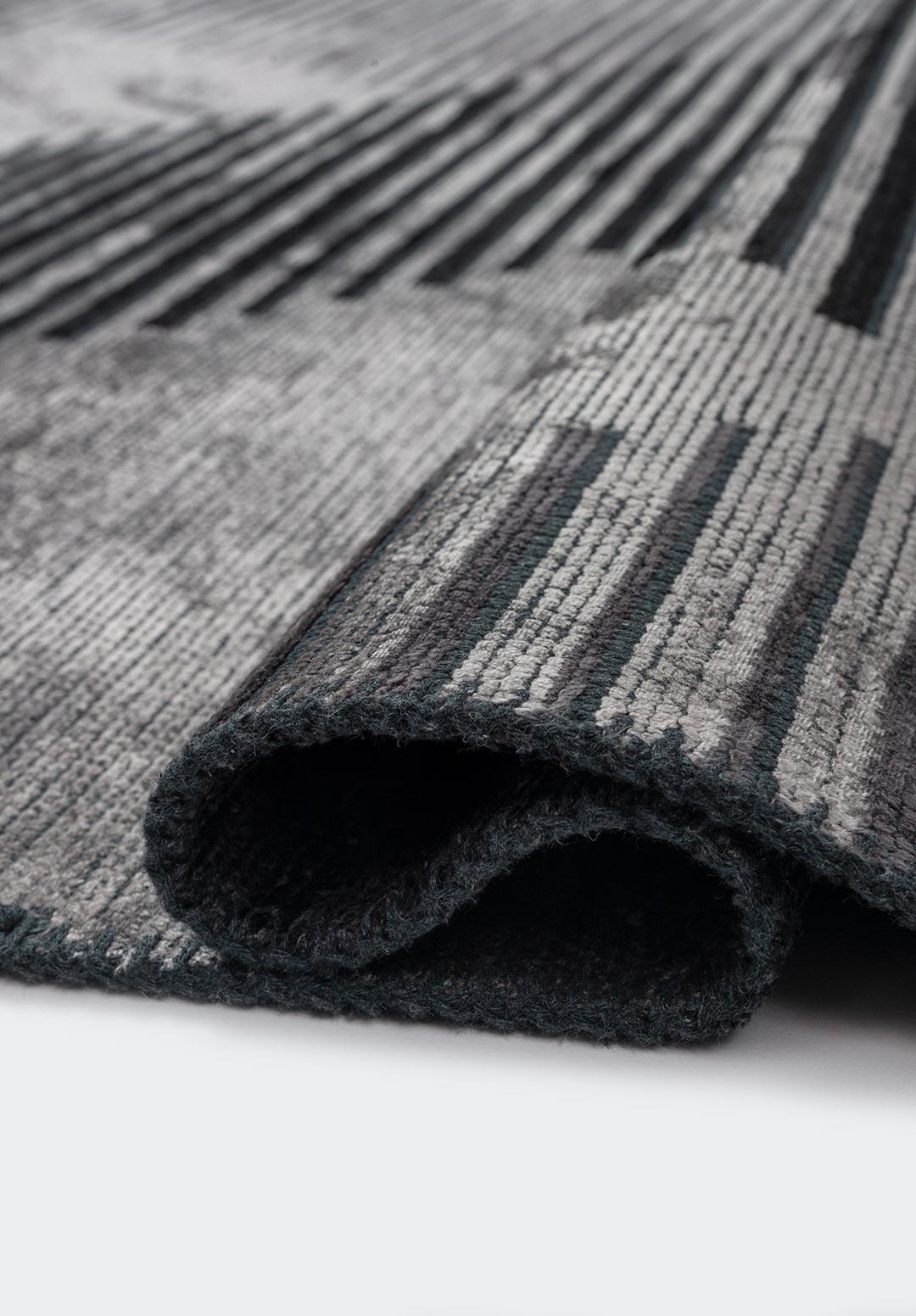 BARCELONA CHARCOAL - BLACK - GREY RUG