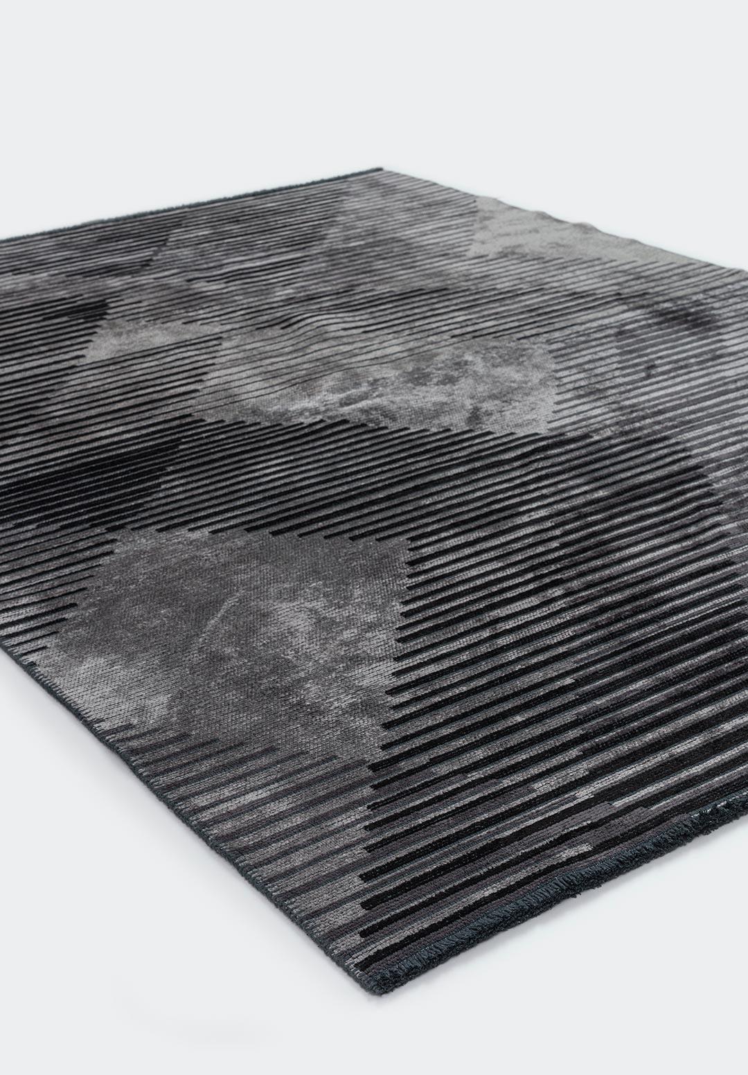 BARCELONA CHARCOAL - BLACK - GREY RUG
