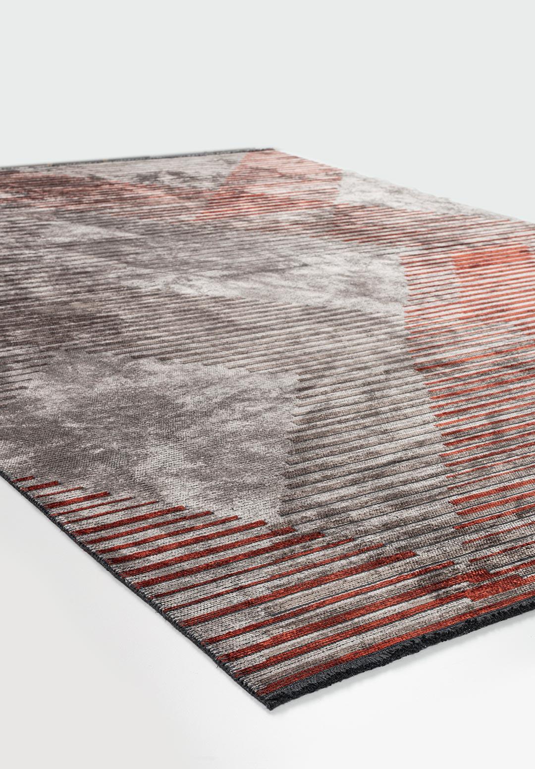 BARCELONA DARK TERRA - DARK GREY - LIGHT GREY RUG