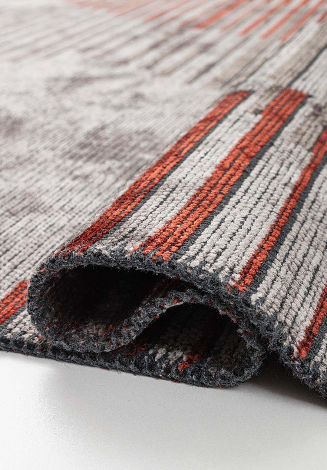 BARCELONA DARK TERRA - DARK GREY - LIGHT GREY RUG