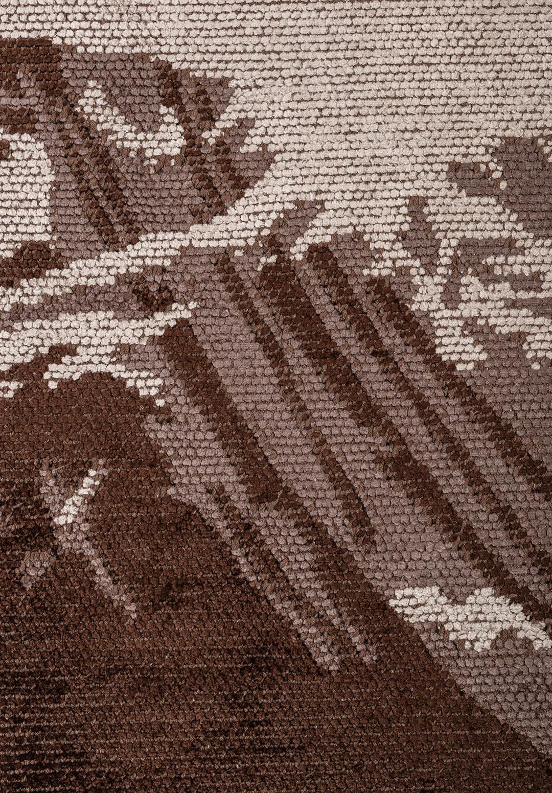 MADRID TAŞ - KOYU VİZON - KOYU KAHVE HALI