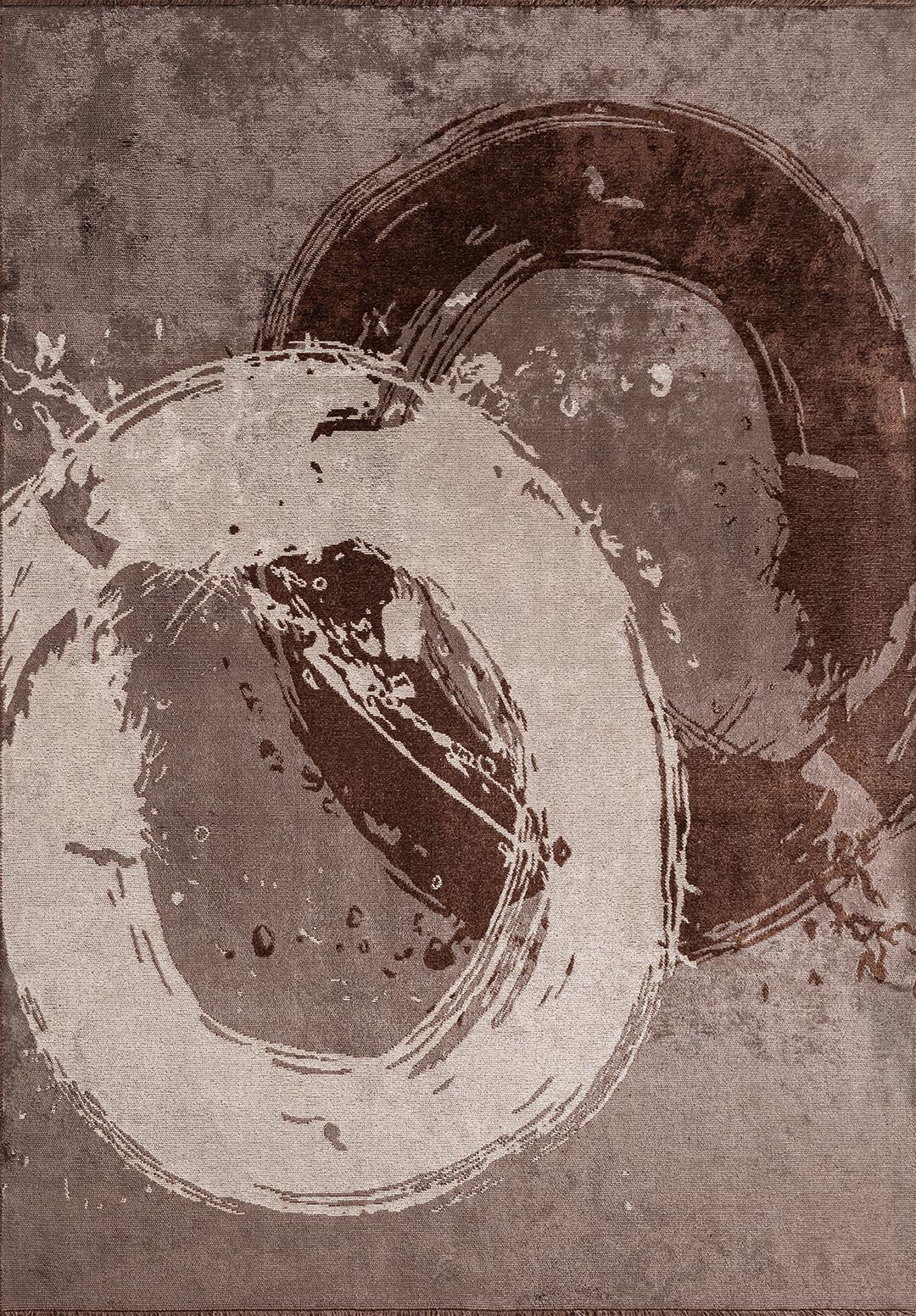 MADRID TAŞ - KOYU VİZON - KOYU KAHVE HALI