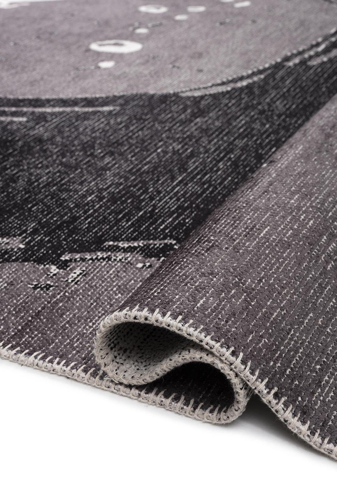 MADRID BLACK - CHARCOAL - ECRU RUG