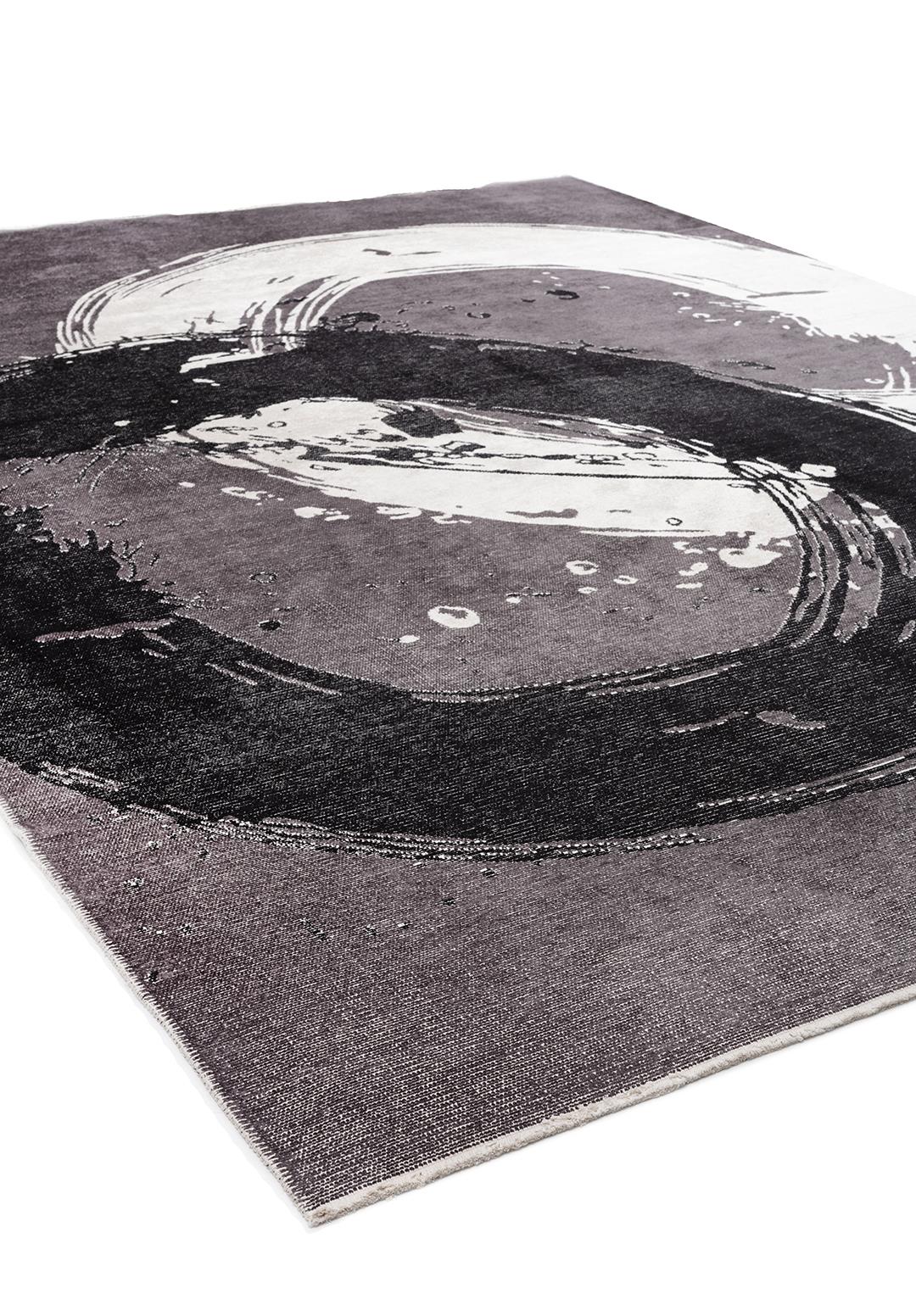 MADRID BLACK - CHARCOAL - ECRU RUG