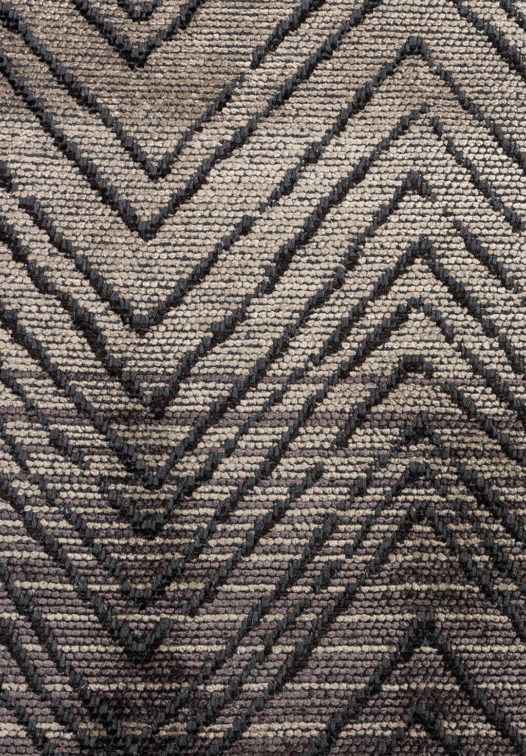 ZARAGOZA KÖMÜR - BEJ - GRİ - SİYAH HALI