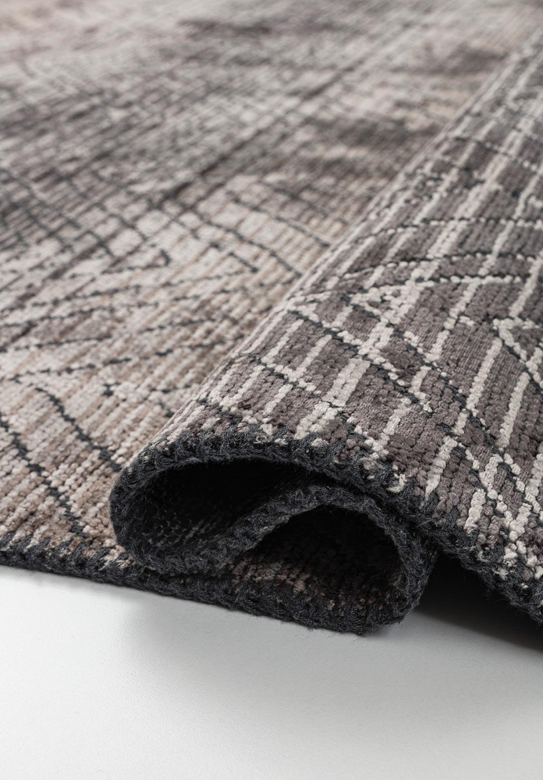 ZARAGOZA KÖMÜR - KOYU GRİ - BEJ - AÇIK KREM HALI