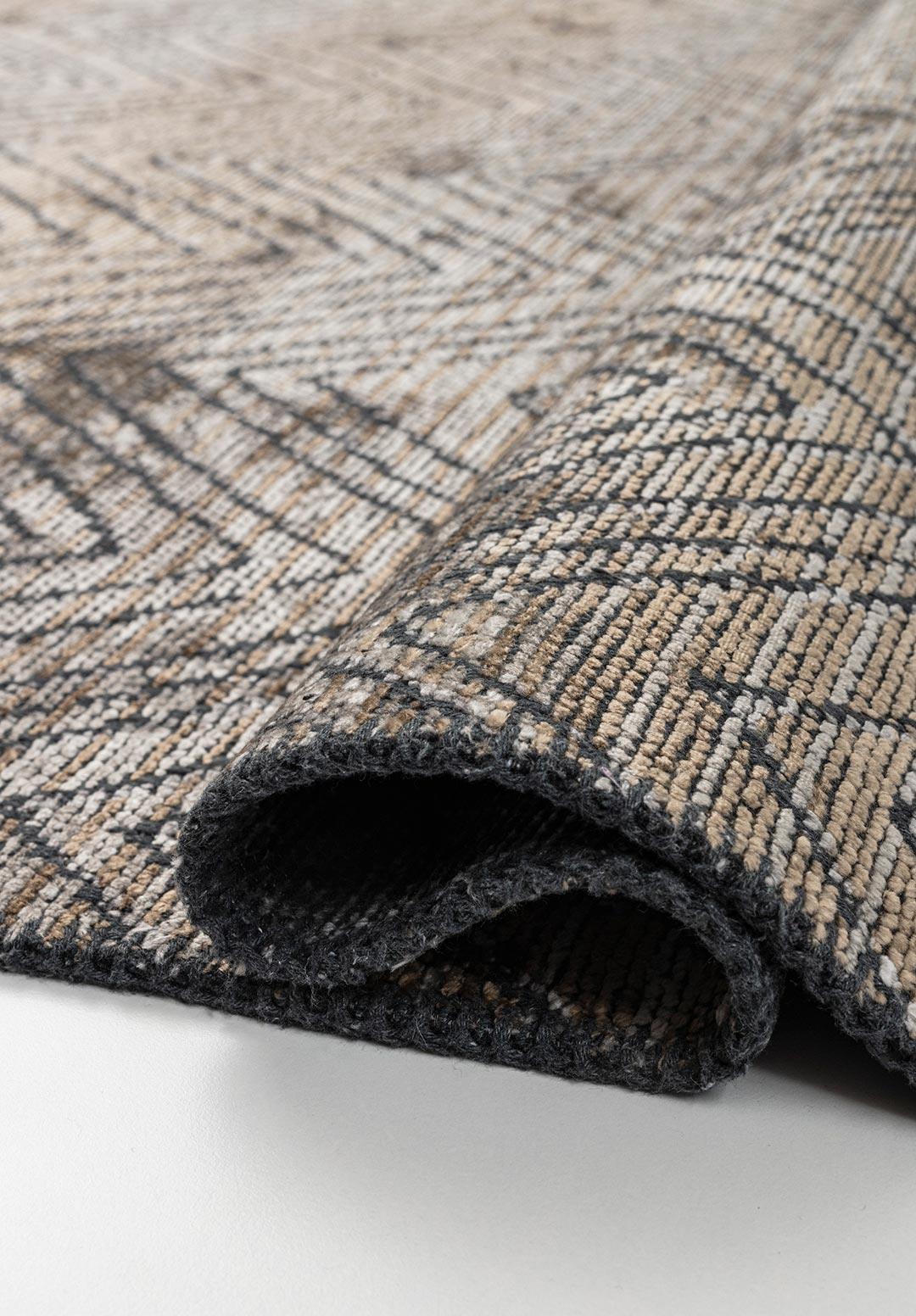 ZARAGOZA VİZON - KOYU BEJ - BEJ - AÇIK KREM HALI