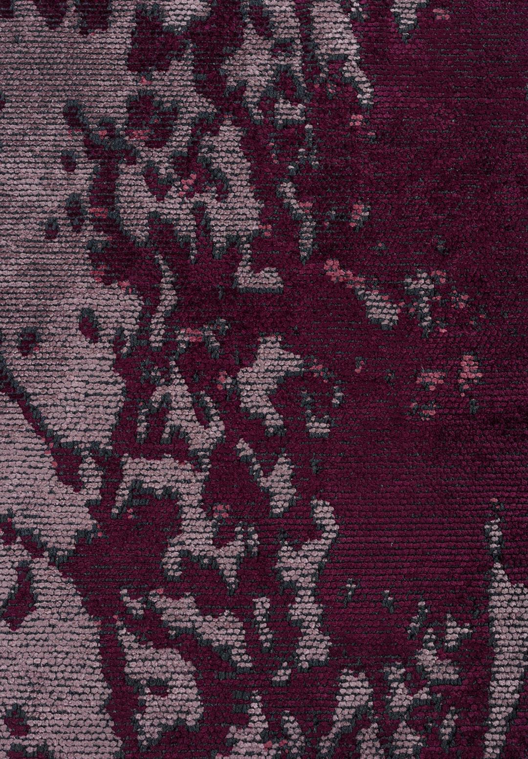 MALLORCA KOYU MÜRDÜM - GÜL KURUSU - MÜRDÜM HALI