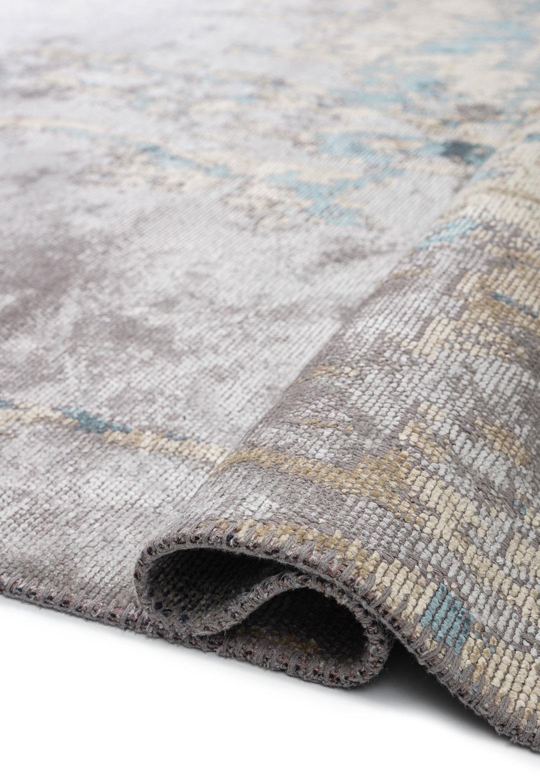 ATHENS AÇIK GRİ - KREM - MAVİ HALI