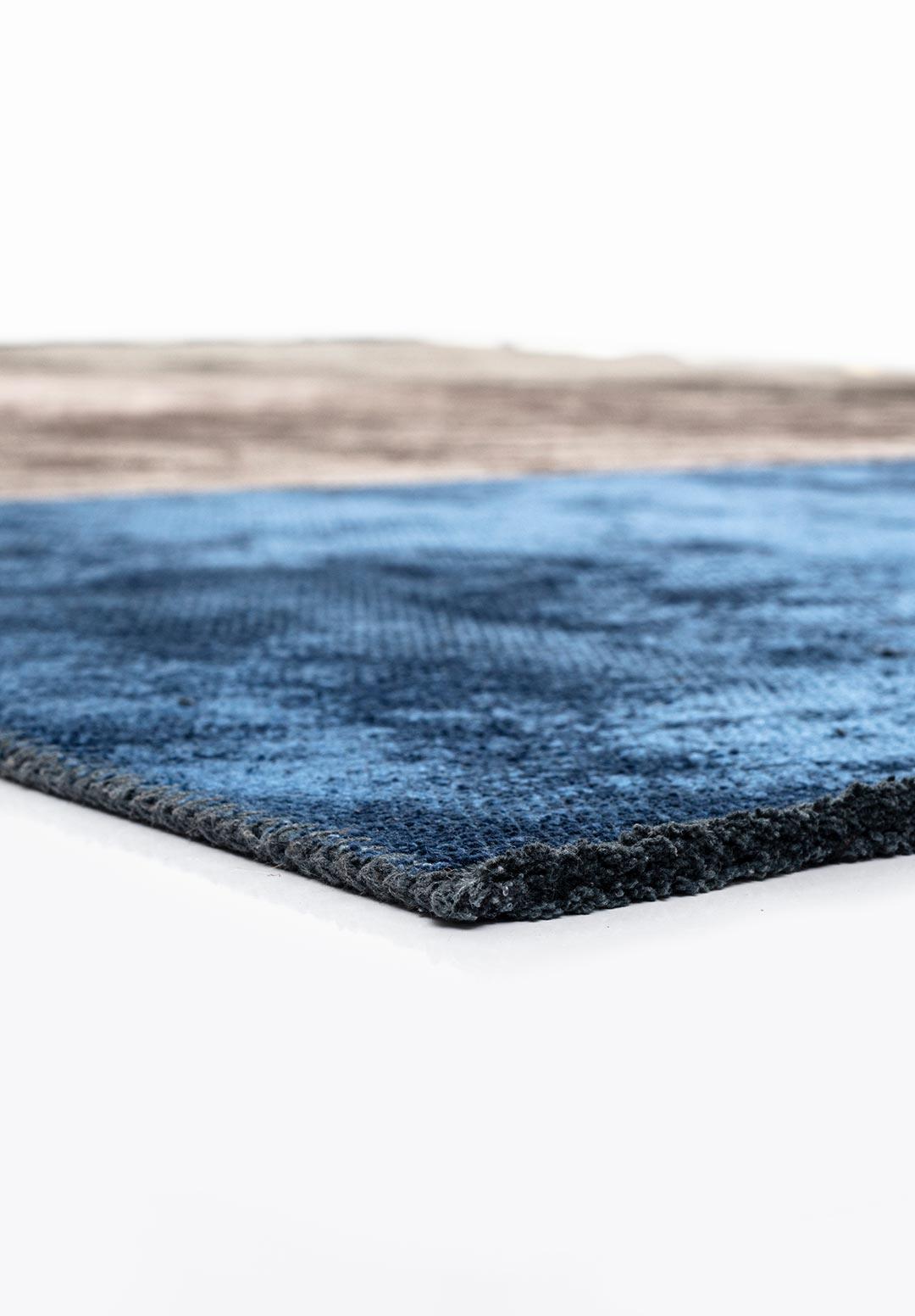 FRANKFURT CHARCOAL - NAVY BLUE - GREY RUG