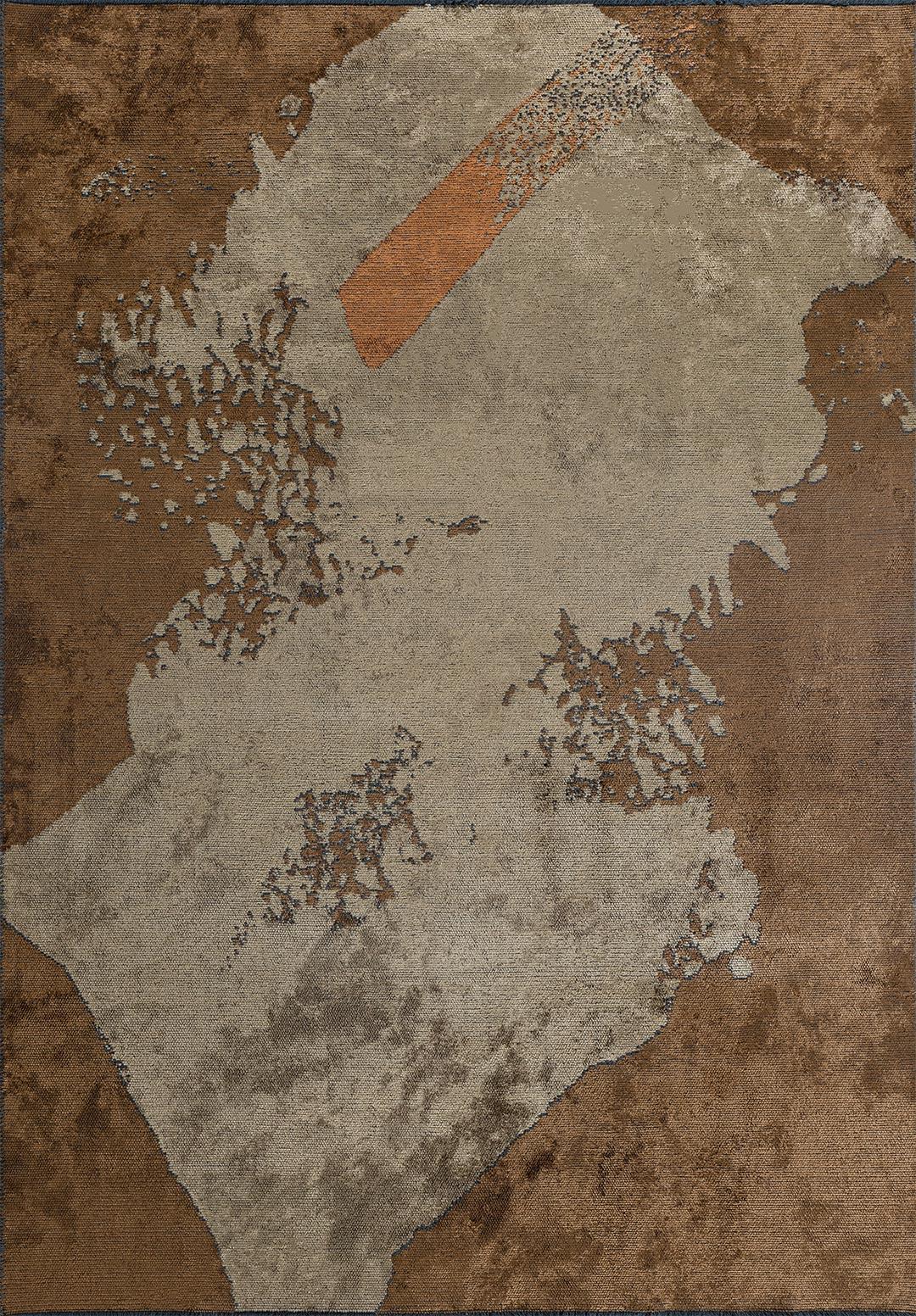 LAGUNA KAKAO - KİREMİT - KOYU BEJ HALI