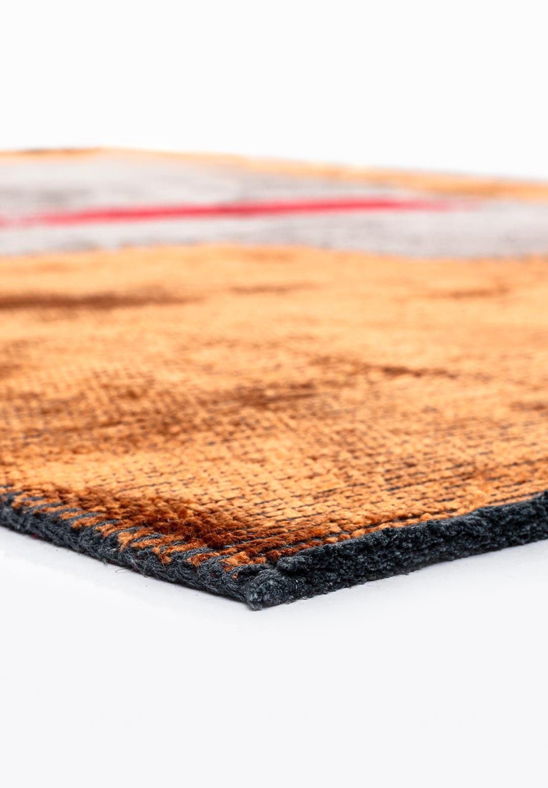 MALAGA KİREMİT - KIRMIZI - KOYU GRİ HALI