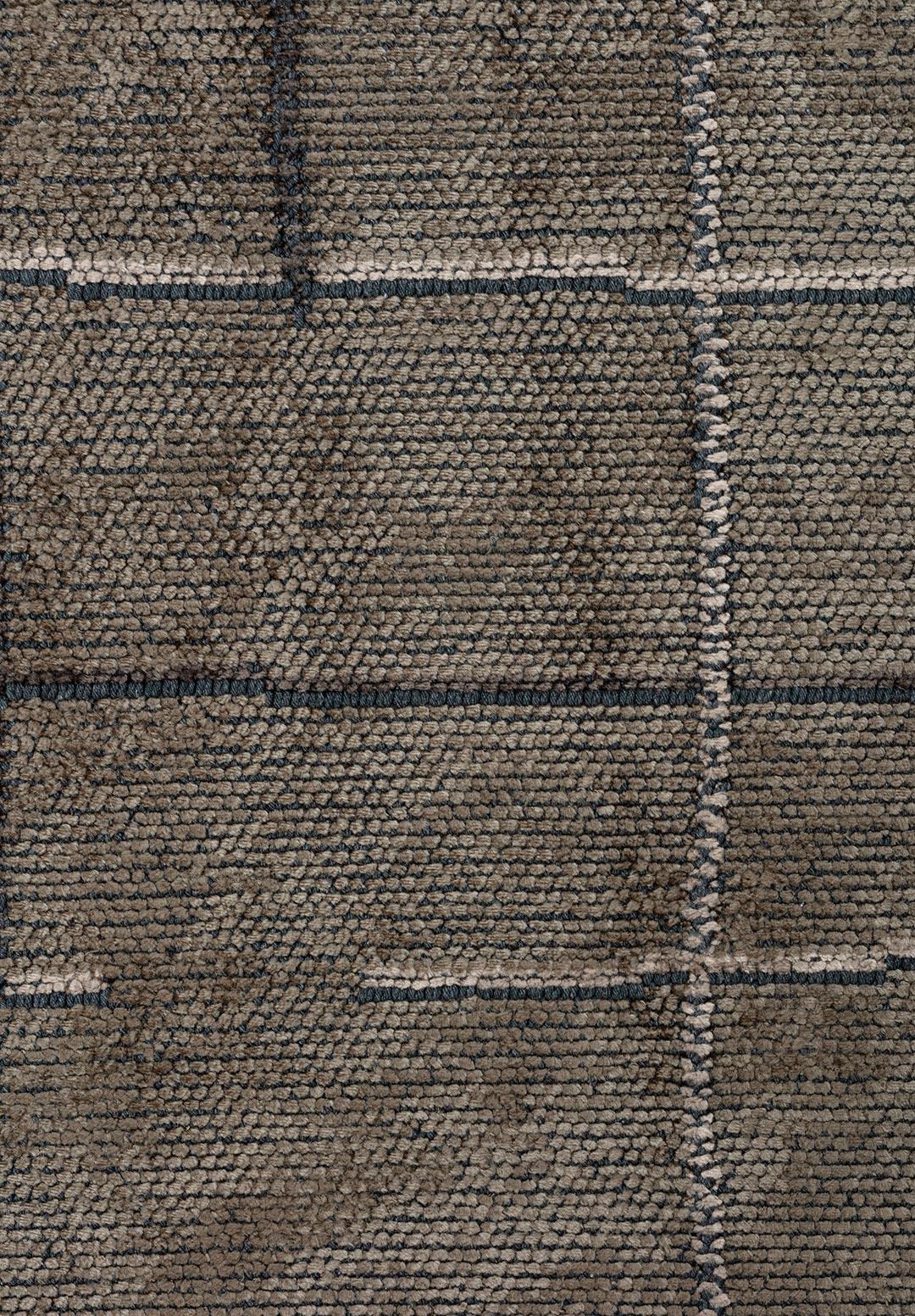 BROOKLYN ANTHRACITE - KHAKI - BEIGE RUG