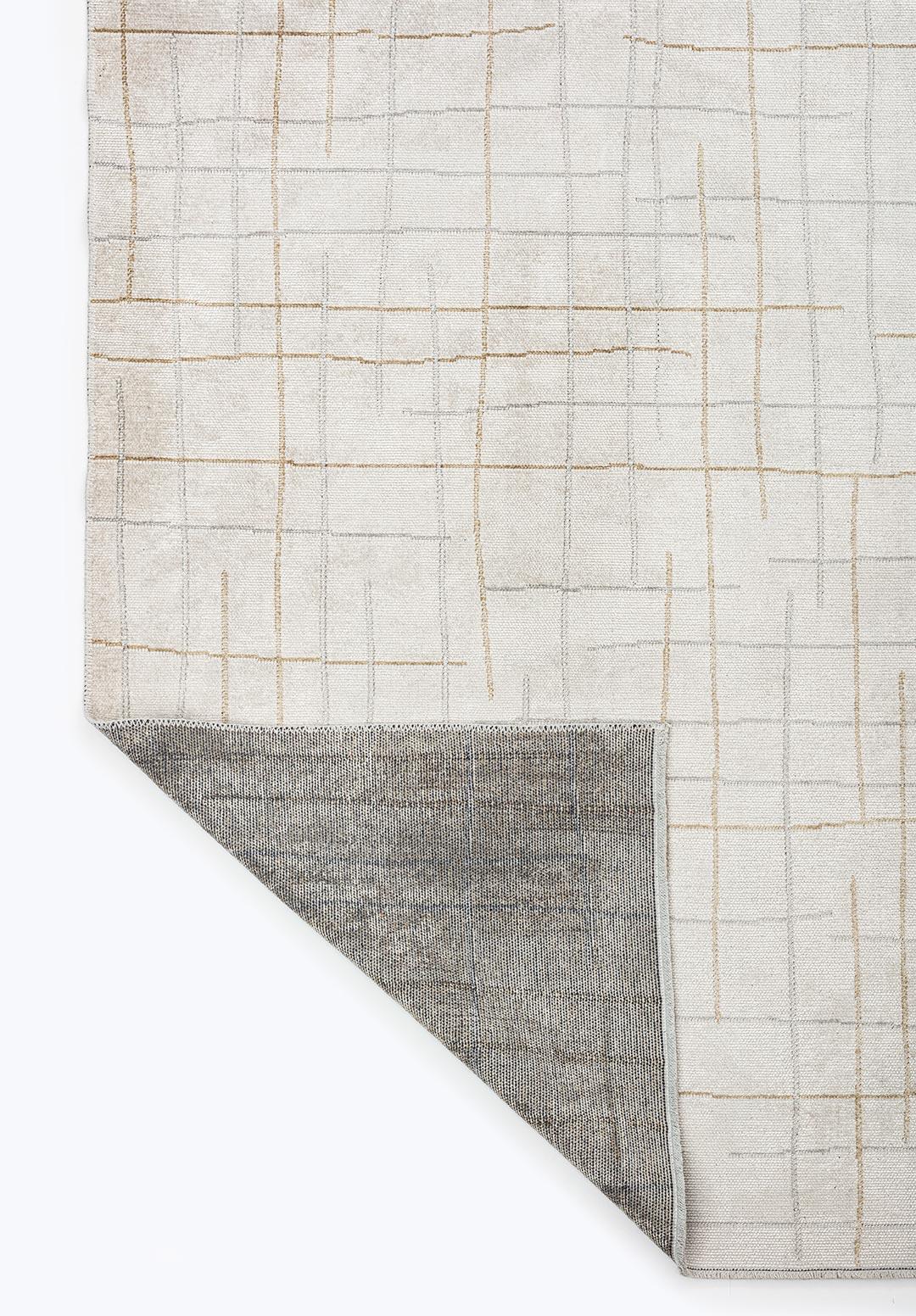 BROOKLYN BEIGE - ECRU - LIGHT GREY RUG