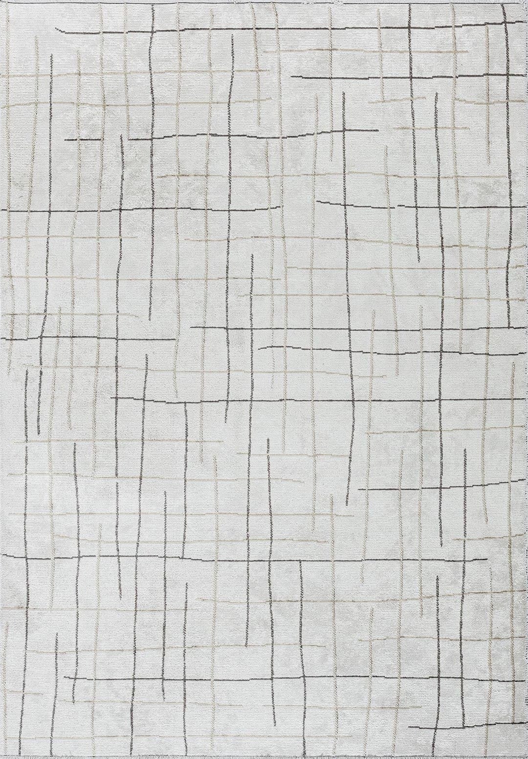 BROOKLYN ANTHRACITE - ECRU - BEIGE RUG